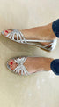 Éléonore – Bright Golden Sandals — view 2