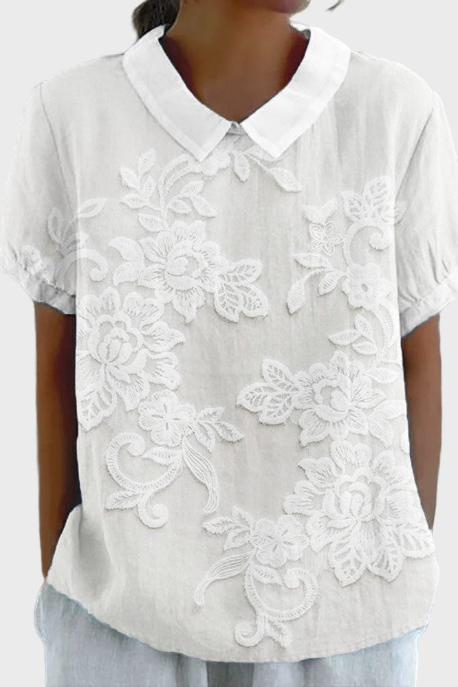 Lily - Blouse with Collar