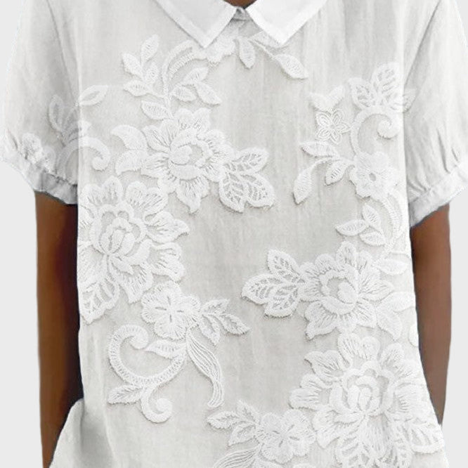 Lily - Blouse with Collar