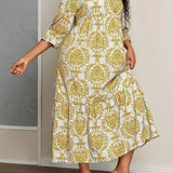 Molly - Boho Mosaic Dress — view 10