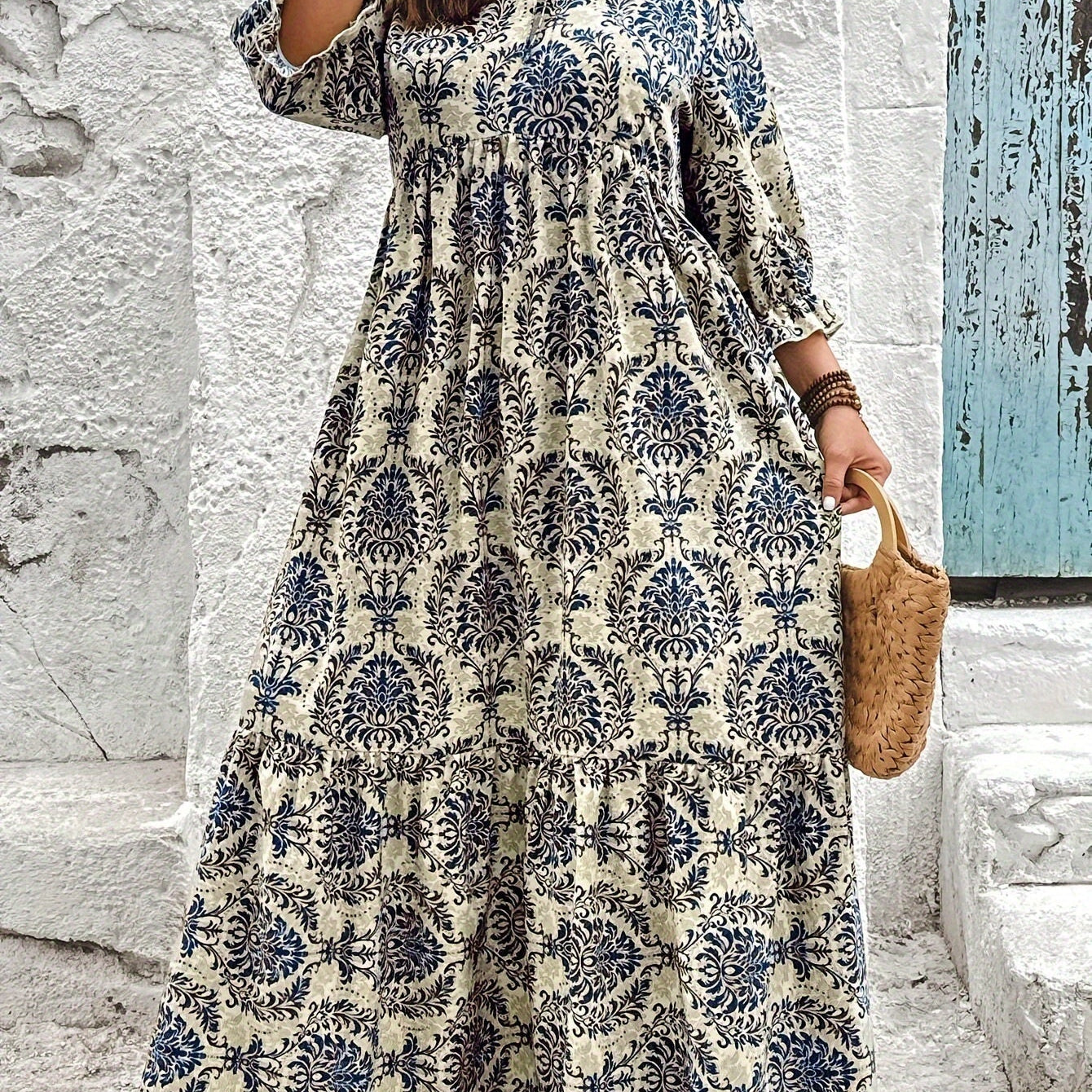 Molly - Boho Mosaic Dress