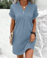 Carina - Spring Dress with V-Neck — view 5