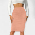 High-Waisted Office Skirt — view 3