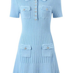 Ariella - Ribbed Mini Dress — view 6