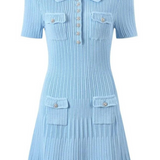 Ariella - Ribbed Mini Dress — view 6