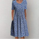 Hailey | Elegant and Casual Floral Dress with Pockets — view 6