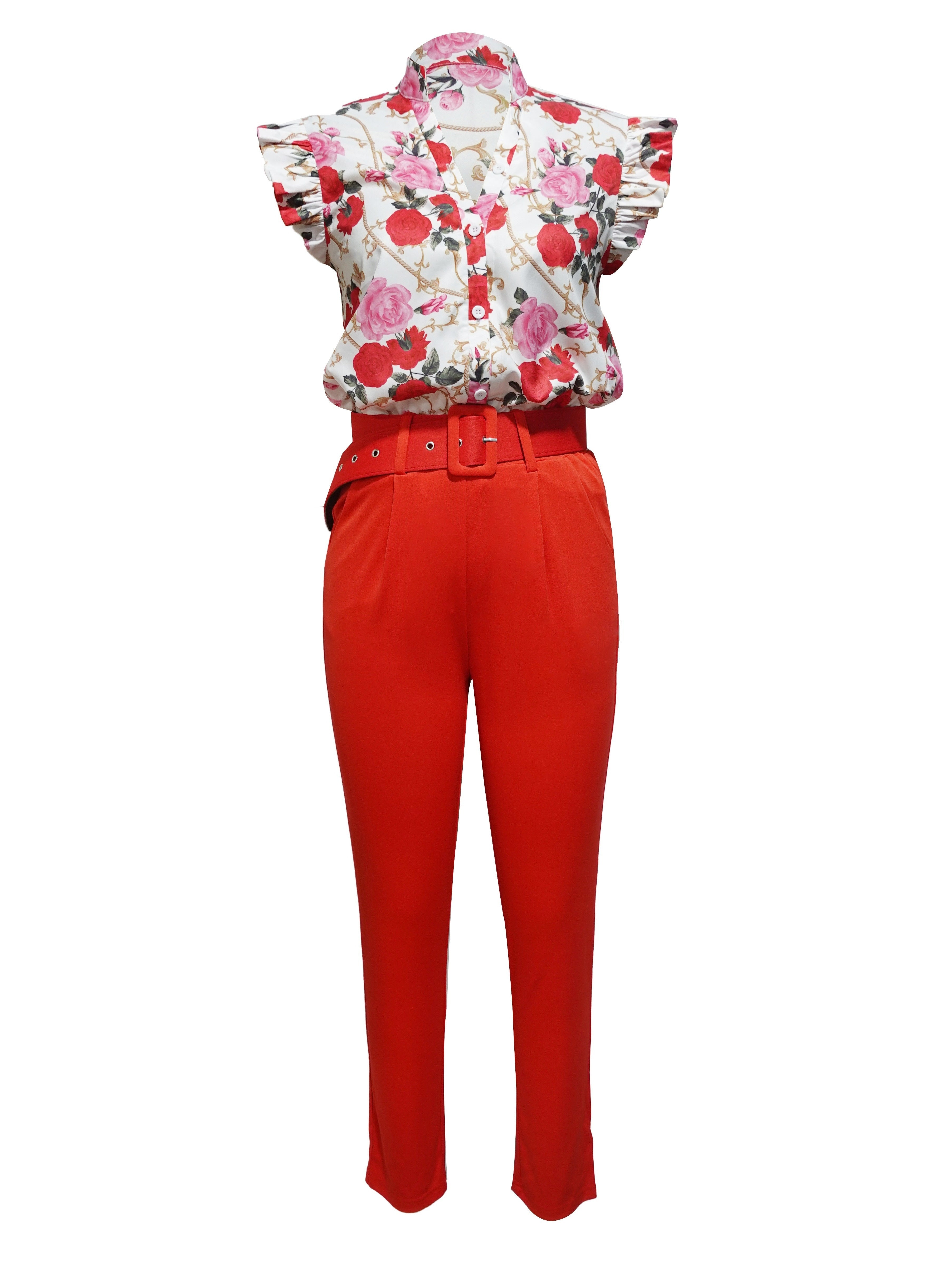 Florabel - Elegant Set with Flounce Sleeves — view 6