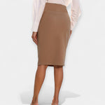 High-Waisted Midi Skirt — view 6