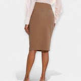 High-Waisted Midi Skirt — view 6