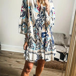 Veronique - Bohemian Tunic Dress — view 3