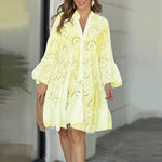 Lydia - Dress with Eyelets — view 5