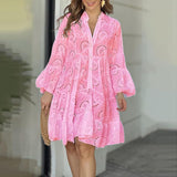 Lydia - Dress with Eyelets — view 4