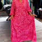 Carmilla - Vibrant Printed Dress — view 7