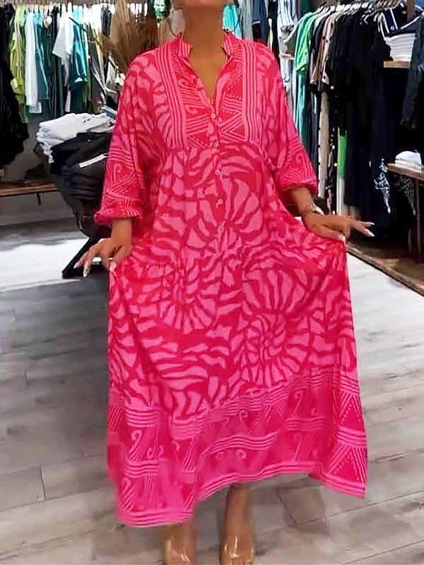 Carmilla - Vibrant Printed Dress — view 7