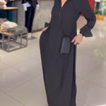 Sylvie - Flared Maxi Dress — view 7
