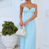 Cora - Strapless Maxi Dress