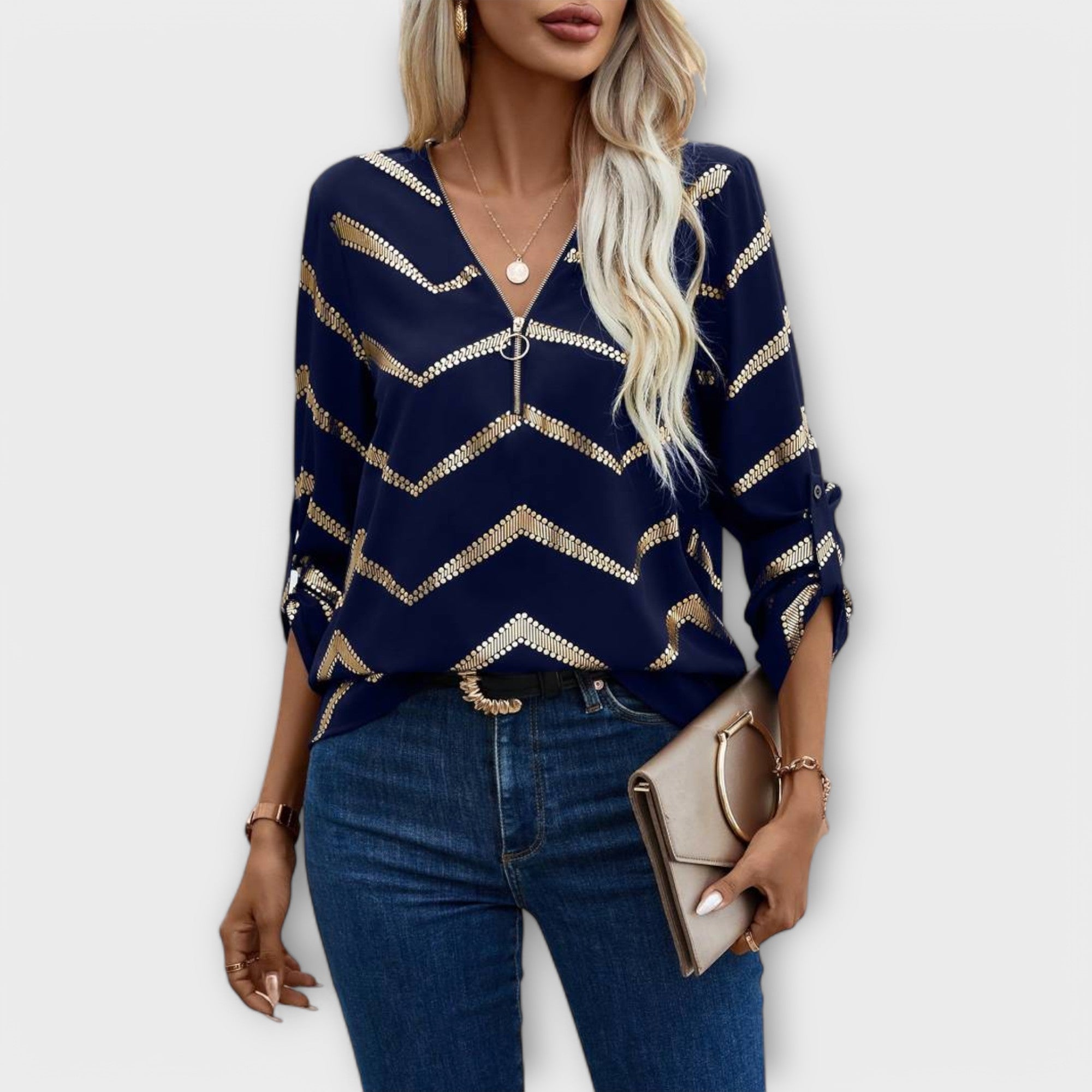 Emma - Timeless and Elegant Blouse — view 5