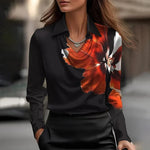 Inês - Luxurious Satin Blouse with Soft Neckline — view 9
