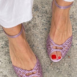 Isadora – Golden Braided Sandals — view 10