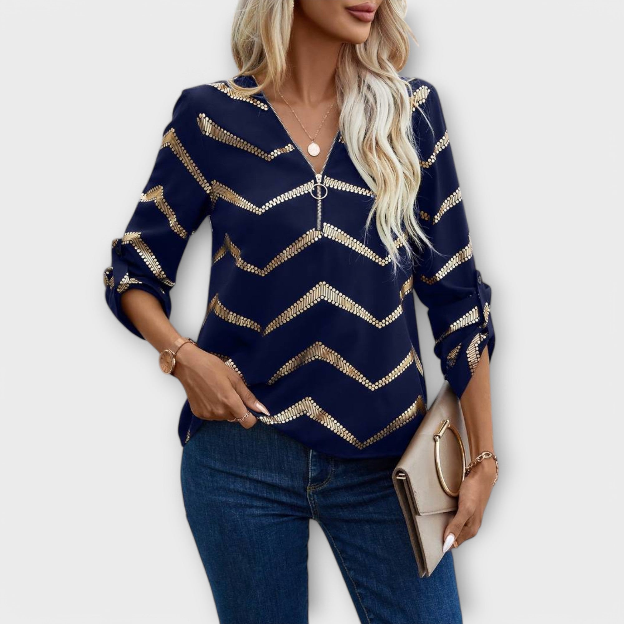 Emma - Timeless and Elegant Blouse — view 4
