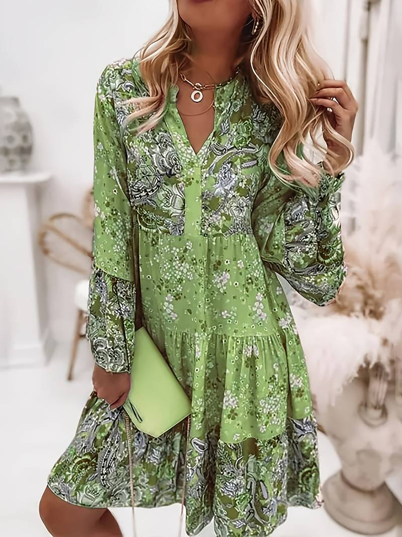 Eira - Printed Boho Dress — view 2