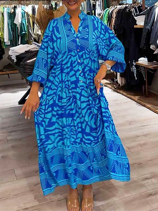 Carmilla - Vibrant Printed Dress