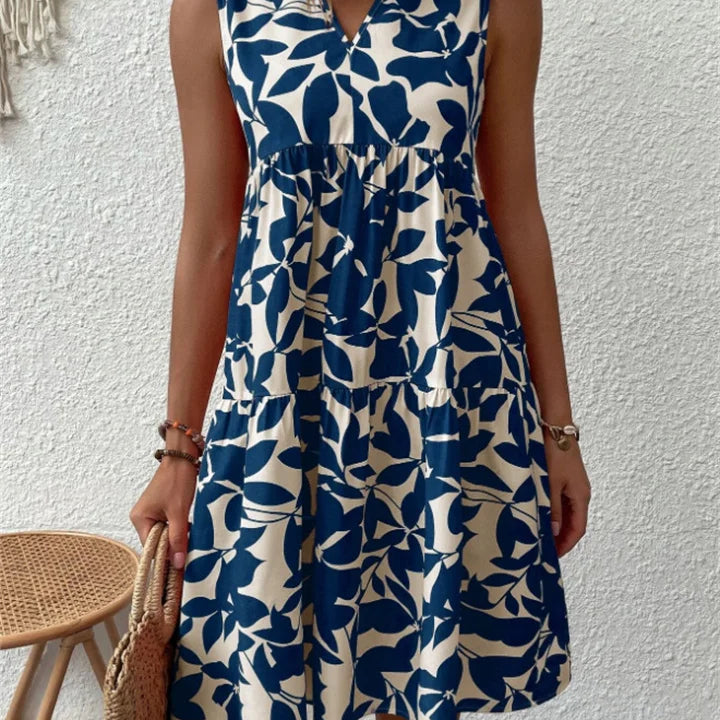 TASHA | Fluid and Balanced Midi Dress — view 2