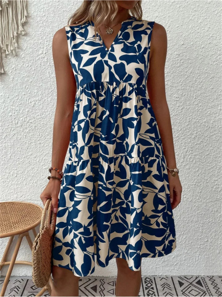 TASHA | Fluid and Balanced Midi Dress — view 2