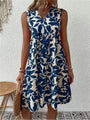 TASHA | Fluid and Balanced Midi Dress — view 2