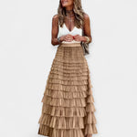 Boho Skirt with Satin Finish — view 6