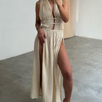 Zolla - Textured Dress with Slit — view 5