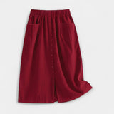 Midi Skirt with Wash — view 6
