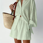 Elizabeth - Lightweight Set with Shirt and Shorts — view 4