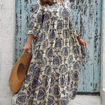 Molly - Boho Mosaic Dress — view 5