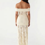 ARIA | Lace Gown Maxi — view 8