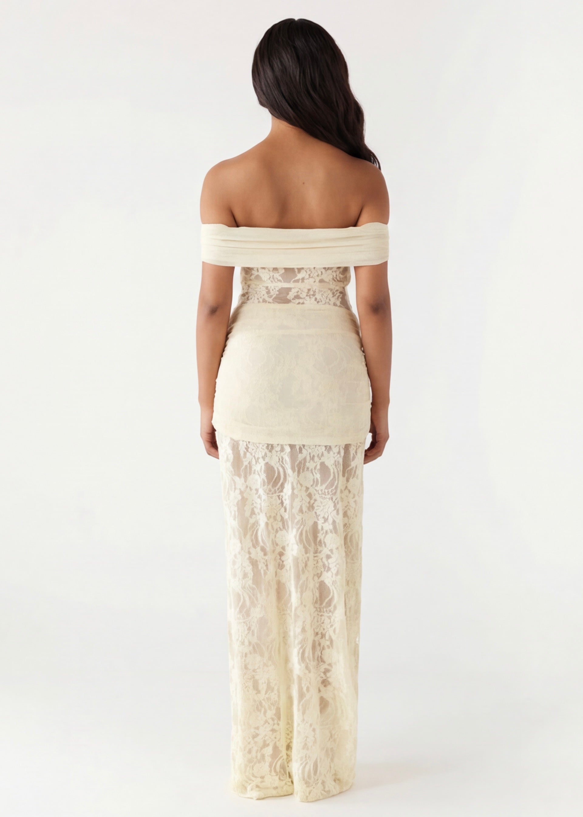 ARIA | Lace Gown Maxi — view 8