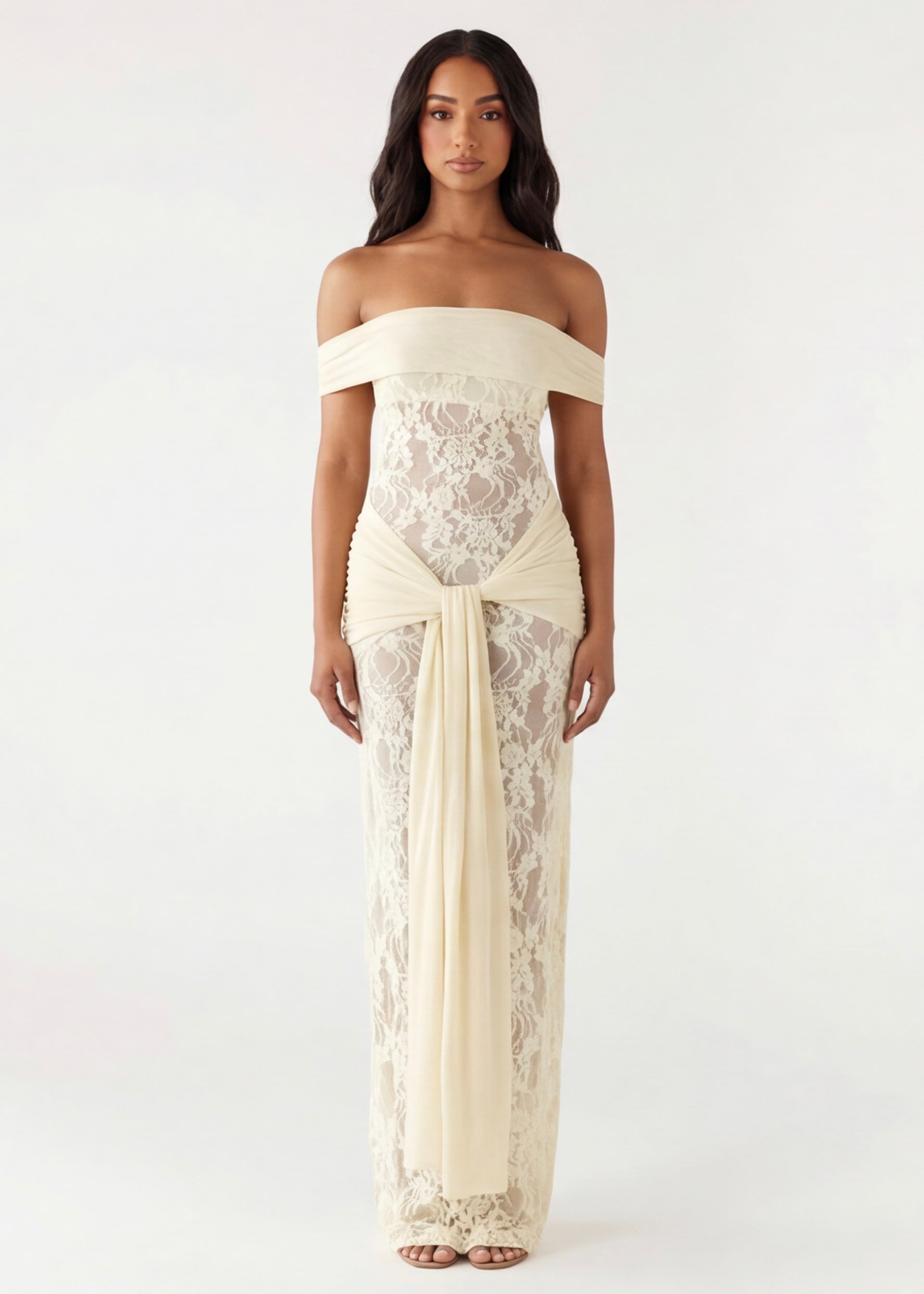 ARIA | Lace Gown Maxi — view 2
