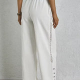 Shania - Relaxed Pants with Buttons — view 6