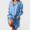 Clara - Casual Linen Blouse — view 3