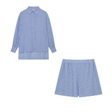 Elizabeth - Lightweight Set with Shirt and Shorts — view 17