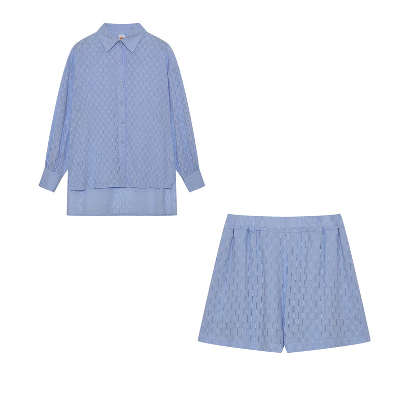 Elizabeth - Lightweight Set with Shirt and Shorts — view 17