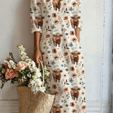 Estela - Boho Maxi Dress