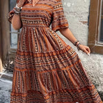 Joraine - Flowing Ethnic Dress — view 5