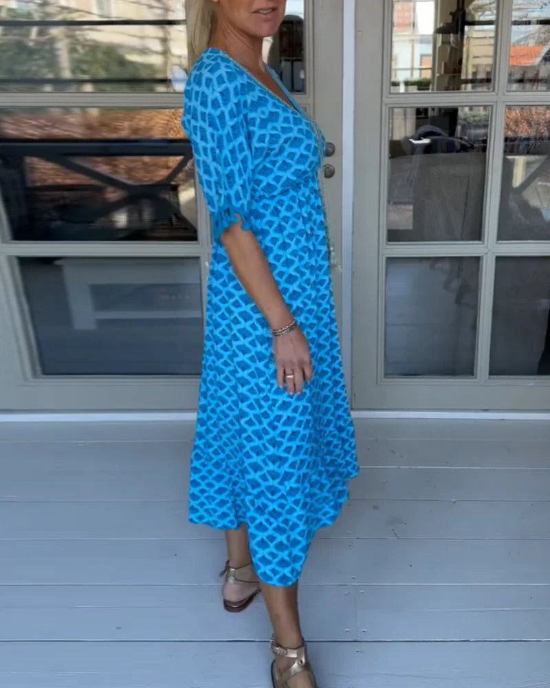 Felicity - Coastal Waves Dress — view 6