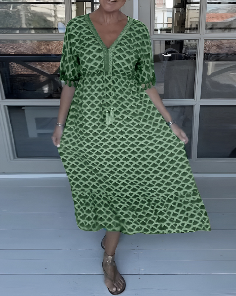 Felicity - Coastal Waves Dress — view 3