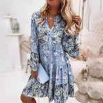 Eira - Printed Boho Dress — view 4