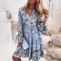 Eira - Printed Boho Dress — view 4