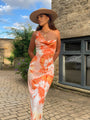 Galilea - Tropical Floral Maxi Dress