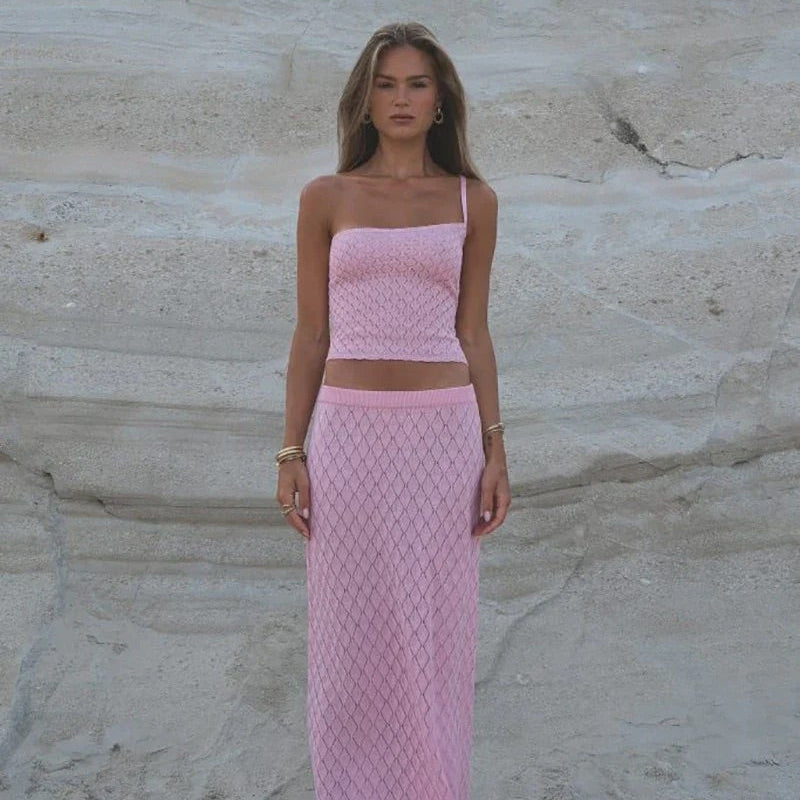 Liberty - Knit Set with One Strap — view 2
