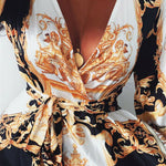 Faye - Boho Printed Dress — view 11